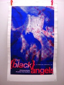 2006 Rock Roll Concert Poster The Black Angels Steve Tenebrini S/N LE # 100 - Picture 1 of 4