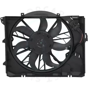 Radiator Cooling Fan Assembly For 2008-2013 BMW 128i 2006-2013 325i 07-08 328xi - Picture 1 of 12