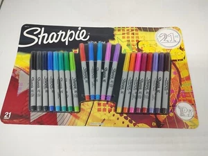 Sharpie ultra fine 21 Count Box Permanent Marker - Picture 1 of 2