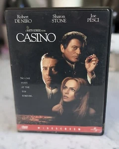 Casino (DVD, 1998) Widescreen Edition Robert De Niro And Sharon Stone - Picture 1 of 3