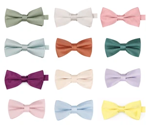 Pajarita clásica pastel formal boda negocios para hombre - Imagen 1 de 67