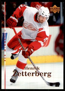 2007-08 Upper Deck Henrik Zetterberg Detroit Red Wings #5