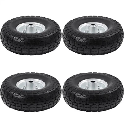 Ruote per Carrello Pneumatiche in Gomma Piena Carriola da Giardino Sacco - Immagine 1 di 3