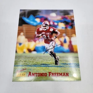 Foto 8X10 1995 firmada por Antonio Freeman firma autografiada certificada por novatos - Imagen 1 de 3