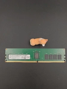MTA18ASF2G72PDZ-3G2E MICRON 16GB 2Rx8 PC4-3200AA DDR4 25600 ECC SERVER MEMORY - Picture 1 of 1