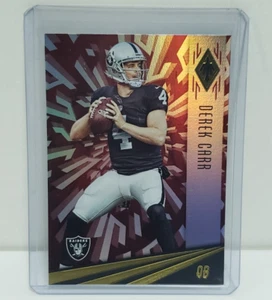 DEREK CARR - OAKLAND RAIDERS - 2016 Panini Phoenix NFL Football Card - Red #70 - Picture 1 of 6