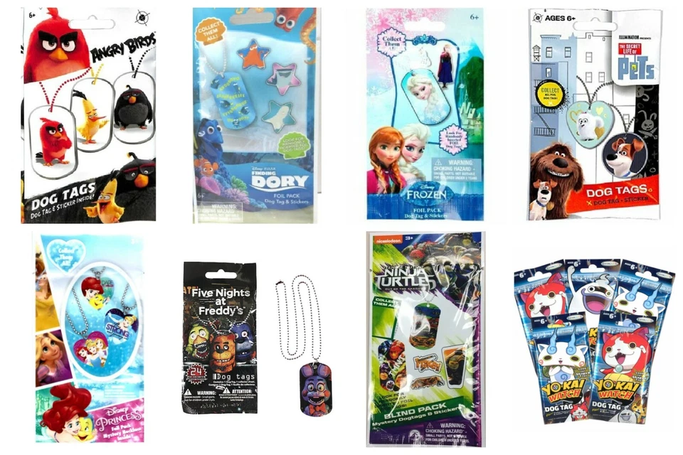 Bolso ciego collar etiqueta perro coleccionable -- ¡Tú eliges! ¡Compra 2 y ahorra! Foto 1 de 1