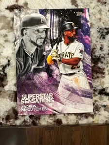 2018 TOPPS SERIES 1 SUPERSTAR SENSATION CARD PIRATES ANDREW MCCUTCHEN #SSS-46 - Picture 1 of 1