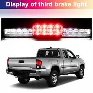 3RD Third Brake Light for Chevrolet Silverado 1500/2500/3500 99-01 Chrome+Clear - Bild 1 von 13