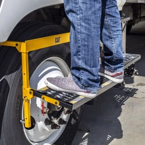 Tire Step Truck Non-Slip Suv Heavy Duty Adjustable Steel Performance Tool 13 In - Picture 1 of 3