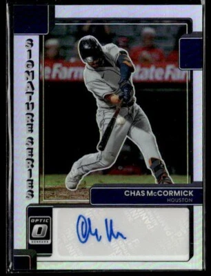 L7,872 - 2022 Donruss Optic Signature Series #12 Chas McCormick Auto - Image 1 of 2