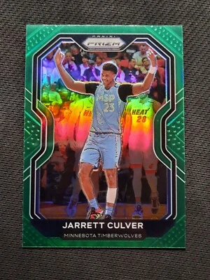 2020-21 Prizm Green #238 Jarrett Culver Minnesota Timberwolves - Image 1 of 4