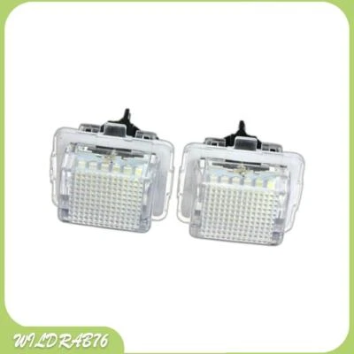Qty2 LED License Number Plate Light Lamp Fit  For MERCEDES BENZ C S SERIES Foto 1 de 4