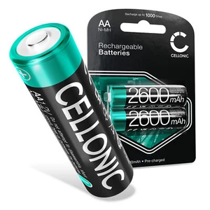 Battery for Sanyo Xacti VPC-S7 Xacti VPC-S50 Xacti VPC-S6 2x 2600mAh AA - Picture 1 of 7