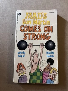 MAD'S DON MARTIN COMES ON STRONG Vintage 1983 Warner Taschenbuch COMIC DIGEST - Bild 1 von 4