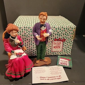 Dipartimento 56 All through the House #9314-9 Mr. and Mrs. Bell a cena come nuovo - Foto 1 di 13