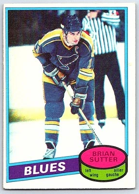 1980-81 O-Pee-Chee Brian Sutter St. Louis Blues #244 - Image 1 of 2