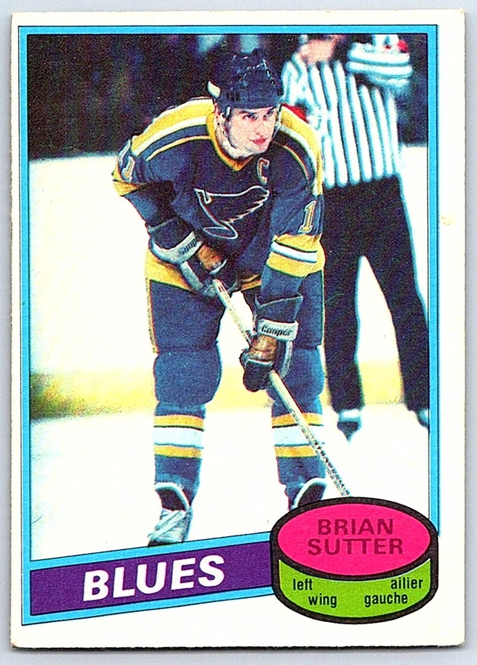 1980-81 O-Pee-Chee Brian Sutter St. Louis Blues #244 - Image 1 of 2