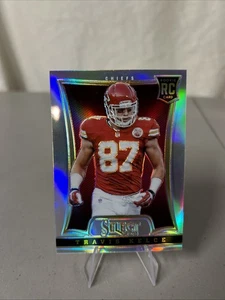 TRAVIS KELCE 2013 PANINI SELECT #242 ROOKIE SILVER PRIZM RC CHIEFS - Picture 1 of 15
