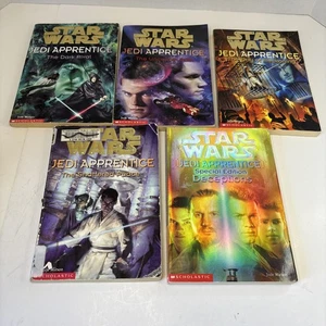 Star Wars Jedi Apprentice Paperback Book Lot Set Of 5, 2,6,8,10& Special Edition - Bild 1 von 7