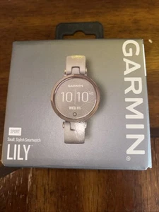 Garmin Lily Rose Gold Ramka z lekkim piaskiem i silikonowym paskiem - Zdjęcie 1 z 7
