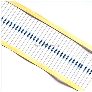 1000 Stück 1/4W Watt 100K Ohm 100Kohm Metallfilm Widerstand 0,25W 1000000R 1% - Bild 1 von 1