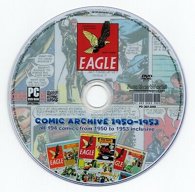 Eagle Comic - 1st Series - The Complete (1950-1953) Collection On DVD-ROM Book • 4.83€