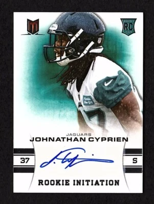 2013 Panini Momentum 41 Johnathan Cyprien Jaguars FIU Autograph ROOKIE Card /299 - Image 1 of 2