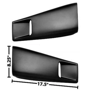 1967 1968 Mustang Quarter Sail Scoop CS Style Pair 2 Pieces Dynacorn - Picture 1 of 2
