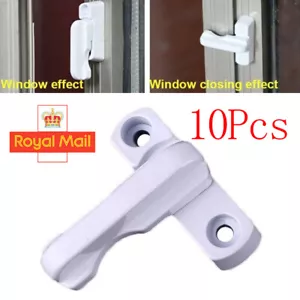 10x Window Safety Locks UPVC PVC Door Sash Jammer High Security Restrictor Locks - Picture 1 of 11