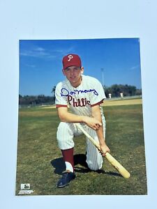 Don Money, Philadelphia Phillies, Signed 8x10 Photograph