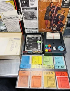 World Of Wall Street Board Game Hasbro Finance Stock Market NBC COMPLETE 1969 - Picture 1 of 9