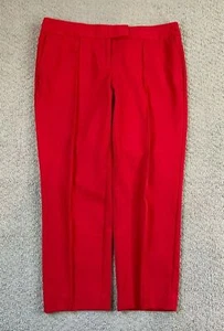 Worthington Women's Sz 6 Modern Fit Red Dress Pants  - Picture 1 of 6