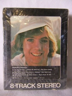 Shaun Cassidy S/T Debut Album 1977 8 Track Tape Sealed NOS Warner Bros M8 3067 - Image 1 of 3
