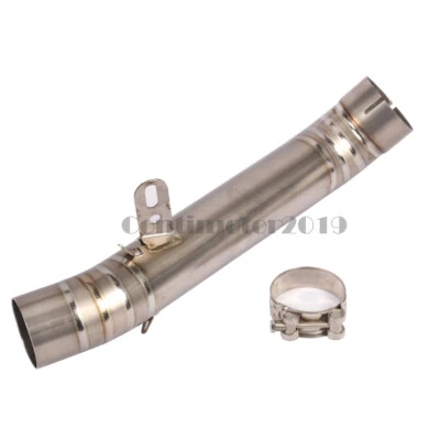 Motorcycle Slip on Exhaust  Pipe Link for Aprilia RSV4 2015 Titanium alloy 60MM - Imagem 1 de 4
