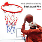 Replacement Basketball Rim Net Set Heavy Duty Hoop Goal Rim 32cm Indoor Outdoor