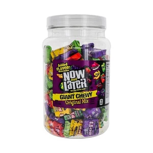 Now and Later Soft Giant Assorted Candy Jar 120 Count - 38.1 oz Each - Picture 1 of 2