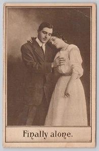 Postcard Romance Finaly Alone - Picture 1 of 2