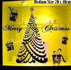 60- 110CM Huge Luxury Merry Christmas Tree Gift Present Shop Window Wall Sticker