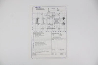 Ferrari 288 GTO 1984-87 OEM hoja de reparación de fábrica Foto 1 de 4
