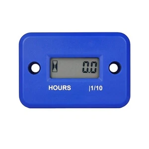 Medidor de hora inductivo (azul), recordatorio de mantenimiento para motosierra generador de cortacésped - Imagen 1 de 7