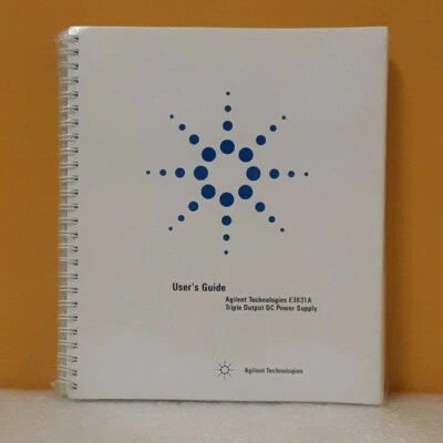 Agilent E3631-90002 E3631A User's Guide & E3631-90011 E3631A Service Guide  - Image 1 of 3