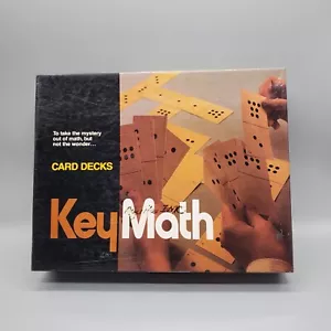 Vintage KeyMath Card Decks 1980 American Guidance Service AGS Education - Picture 1 of 18