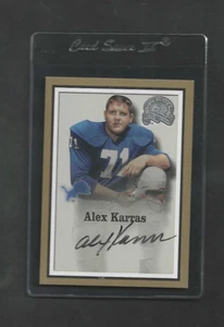 Alex Karras Signed Auto COA 2000 Fleer Greats of the Game Football Card - Picture 1 of 1