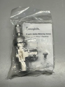 Swagelok SS-2MA4 Medium Flow Angle Pattern Metering Valve, 1/8 in. FNPT SS 316 - Picture 1 of 2