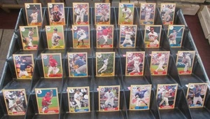 2012 TOPPS SERIES 1 MINI 1987 TOPPS INSERT COMPLETE SET 1-50, JETER POSEY RIVERA - Picture 1 of 2
