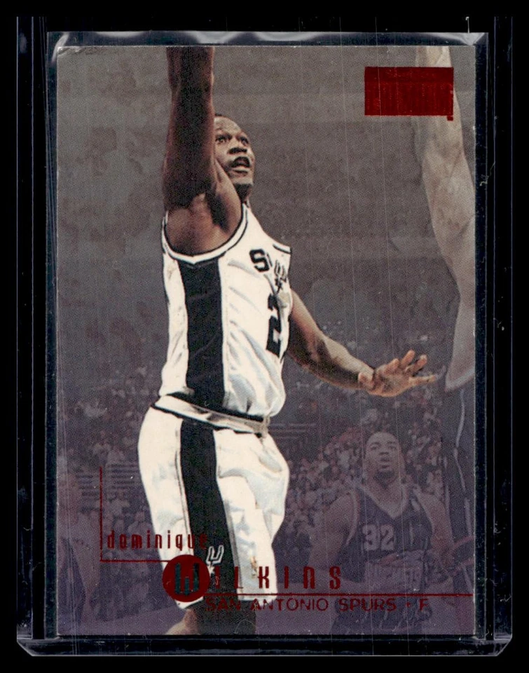 1996-97 SkyBox Premium #187 Dominique Wilkins Star Rubies - Image 1 of 2