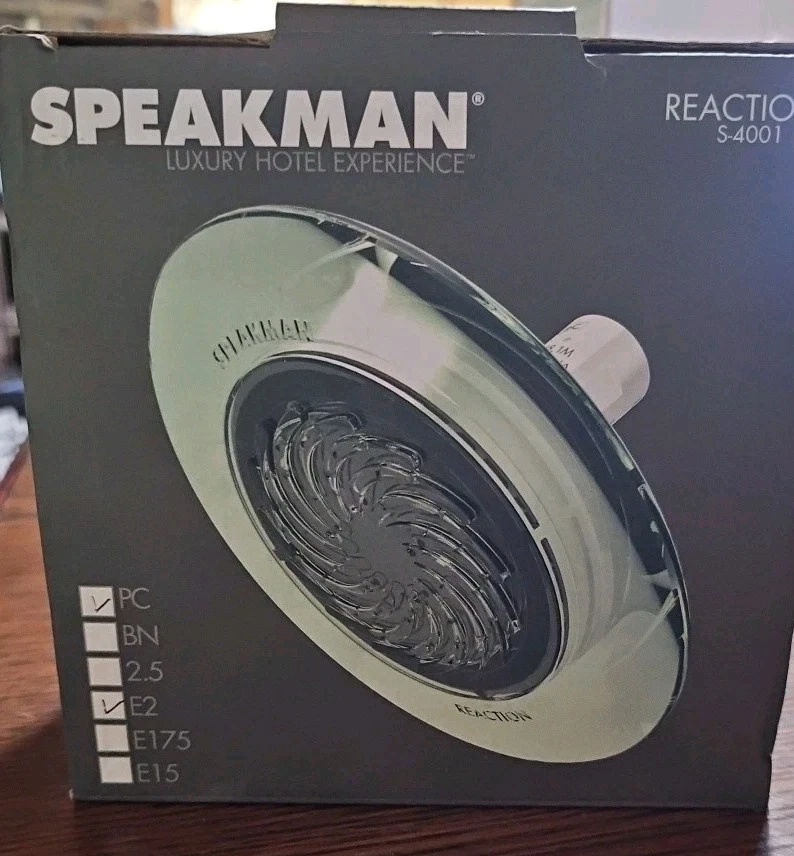 Cabezal de ducha Speakman S4001e2 Reaction fijo 2,0 Gpm verde jade Foto 1 de 1