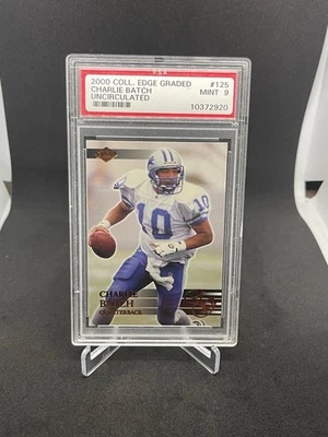 2000 Collector's Edge Graded - Charlie Batch #125 Uncirculated /5000 Mint PSA 9 - Image 1 of 2