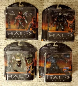 MCFARLANE HALO REACH Action Figures Lot EMILE JORGE SPARTAN MARK V ELITE MINOR - Picture 1 of 9